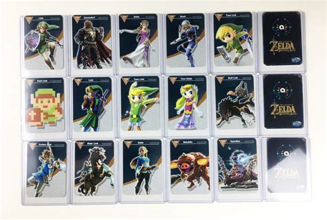 nintendo amiibo cards Zelda